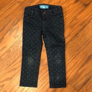 Old Navy Skinny Polka Dot Jeggings Sz 3T